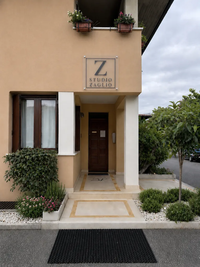 Ingresso della sede di Studio Zaglio a Castiglione delle Stiviere
